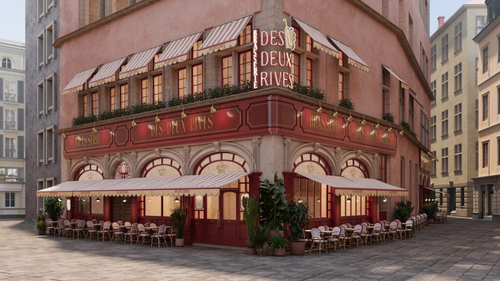 Brasserie des Deux Rives à Lyon